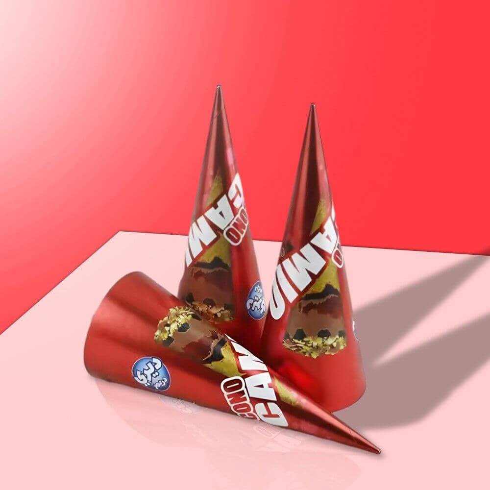 Custom Cone Sleeves | Ice Cream Cone Sleeves | Packlim